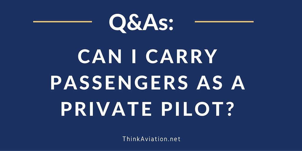 Can private pilots carry passengers for hire?